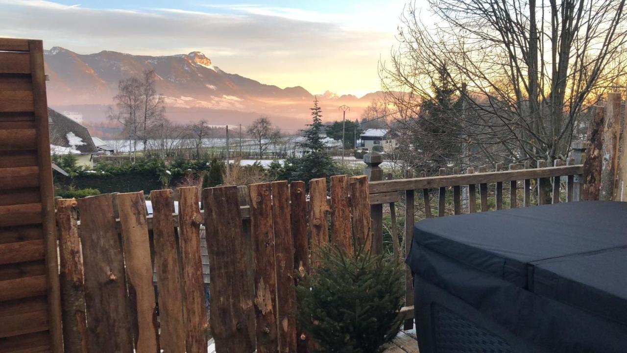 La Cabane A L'Oree Des Bornes Evires ภายนอก รูปภาพ